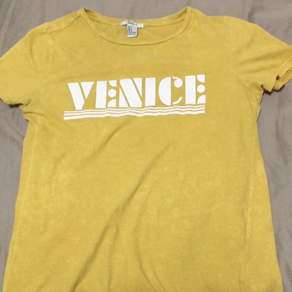 Tee. Yellow. - Picture 3 of 3
